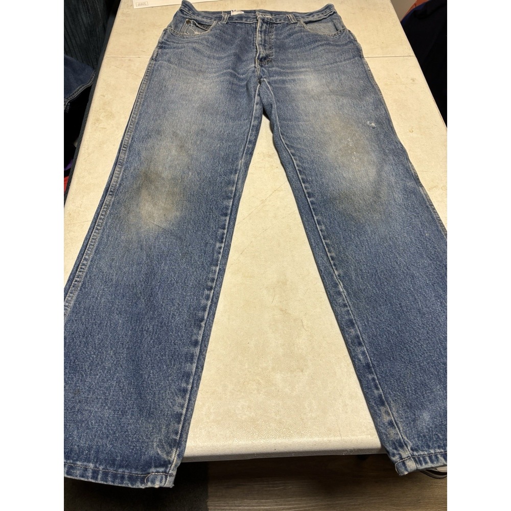 Vintage Calvin Klein Jeans Mens Blue Relaxed Union Made USA 90s Y2k‎ 32x29